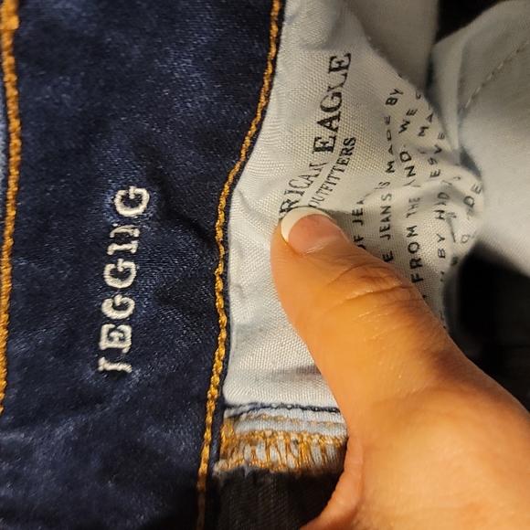 American Eagle Jeggings Size 00 - Picture 3 of 6